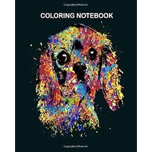 Nacario Coloring Book: Colorful Cavalier King Charles Spaniel 8 x 10 Inches