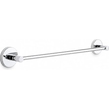 Nacario Alper Banyo 304 Paslanmaz Çelik Havlu Askısı 40 Cm, Parlak Krom Kaplama, Yapışkanlı ve