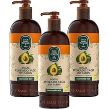Nacario Eyüp Sabri Tuncer Sıvı Sabun Doğal Avokado Yağlı 750 ml x 3