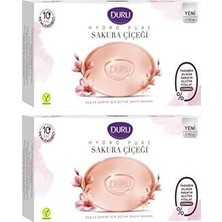 Nacario Duru Duş Sabunu Hydro Pure Sakura Çiçeği 3X150 gr (Vegan) x 2 Adet