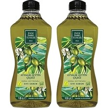 Nacario Eyüp Sabri Tuncer Ayvalık Zeytin Çiçeği 1,5 Lt Sıvı Sabun Doğal Zeytinyağlı x 2 Ad