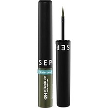 Nacario Sephora Intense Ink Liner - Mat ve Yoğun Likit Eyeliner, 08 Olive Green