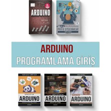 Dikeyeksen Arduino Programlamaya Giriş Eğitim Seti (5 Kitap)