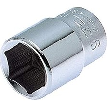 Nacario Izeltaş 1110060017 17 mm 3/8" Altı Köşe Lokma Anahtar, Krom, 17 mm