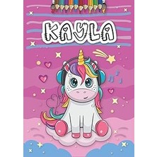 Nacario Independently Published Kayla: Livre De Coloriage Personnalisé Pour Kayla | Licorne | Cadea