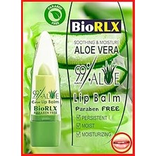 Nacario Biorlx 99% Aloe Vera Renkli Dudak Balsamı, Nemlendirici, Dudak Dolgunlaştırıcı, Sıcakl