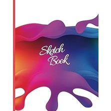 Nacario Sketch Book: Sketchbook For Drawing, Sketching, Doodling, Blank Paper Notebook 110 Pages, 8.