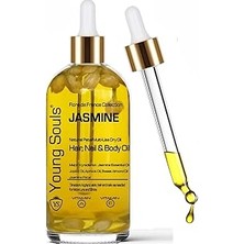 Nacario Young Souls Aromatherapy Jasmine Multi Use Oil Yasemin Yüz Saç Tırnak & Vücut Bakım Kur
