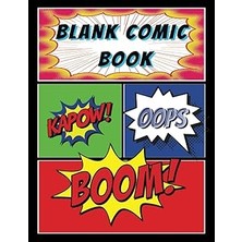 Nacario Independently Published Blank Comic Book: Create Your Own Comics | Notebook With Blank Comic