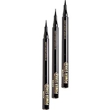Nacario Avon Power Stay Likit Liner Blackest Black Üçlü Set