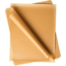 Nacario Premium Gold Pişirme Kağıdı, Yağ Geçirmez, Doğal Odun Hamuru, 37X42 Cm, 100 Adet, Tep