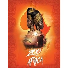 Nacario Independently Published Zoo Africa: Zoo Africa Coloring Book,70 Page, 8.05X11, Safari Life C