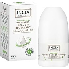 Nacario Incia Incia Natural Whitening Beyazlatıcı Kompleks Doğal Roll-On Deodorant 50ML 1 Paket