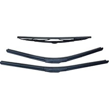 Nacario VASS41 Ön Arka Cam Silecek Seti 61610032743 Bmw X5 E53 ile Uyumlu 1999-2006