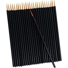 Nacario Mor Salkım Home Ince Uçlu Eyeliner Fırçası 10 Adet
