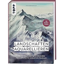 Nacario Landschaften Aquarellieren: Mit Den Neuen Supergranulierenden Aquarellfarben Für Erstaunlic