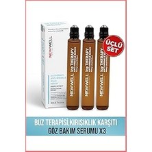 Nacario New Well 3 Adet Buz Terapisi Kırışıklık Karşıtı Göz Bakım Serumu 10ML, T10199