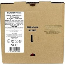 Nacario Eyüp Sabri Tuncer Doğal Zeytinyağlı Sıvı Sabun 5 Litre
