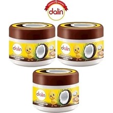 Nacario Dalin Vazelin 100ML Hindistan Çevizi Pamuk ve Shea Yağlı 3 Lü Set