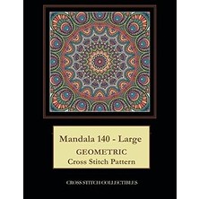 Nacario Independently Published Mandala 140 - Large: Geometric Cross Stitch Pattern