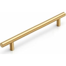 Nacario 1 Adet Alteta (160 Mm) Soft Altın Metal Mobilya Mutfak Dolap Çekmece Dolabı Kulbu Kulpu K