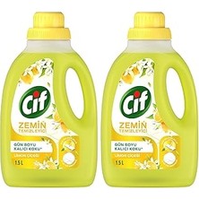 Nacario Cif Zemin Temizleyici Limon Çiçeği 1500 ml 2li Paket