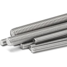 Nacario BADEM10 M6X1000 mm Saplama Galvanizli Gijon Rot Tij Başsız Civata