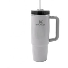 Stanley Quencher .0 Fluted Termos 0,59 L Gri, Uzun Süre Sıcak/soğuk Tutar, Dayanıklı Çelik Yapı, Pra