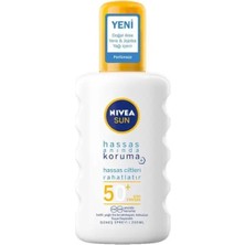 Solmazlar Online Hassas Ciltler Için Koruyucu Güneş Spreyi Spf 50 200 ml
