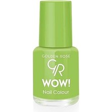 Nacario Golden Rose Wow Nail Color No: 106 - Parlak Bitişli Mini Oje 6 ml