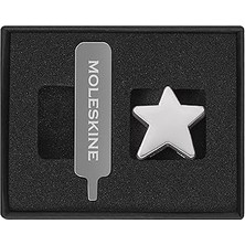 Nacario Moleskine Pin, Star, Silver