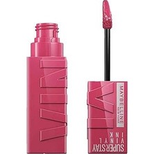 Nacario Maybellıne Super Stay Vinyl Ink Uzun Süre Kalıcı Likit Parlak Ruj 20 Coy