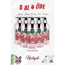Nacario Japon Kiraz Çiçeği Sıvı Sabun 500 ml 5 Al 4 Öde ve Rosie Pamuk