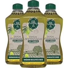 Nacario Eyüp Sabri Tuncer Doğal Zeytinyağlı Sıvı Sabun 1.5 Lt x 3