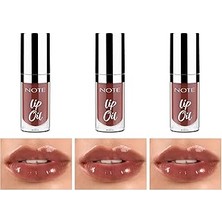 Nacario Note Cosmetics Lip Oil 60 Mocha Kiss Nemlendirici ve Parlatıcı Dudak Bakım Yağı, Kahve