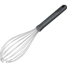 Nacario Zyliss E980238 Çırpma Teli, 30 Cm, Paslanmaz Çelik/buğday Samanı, Gri, Balon Çırpma T