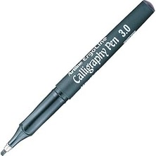 Nacario Artline Ergoline Calligraphy Pen 3.0 Kaligrafi Kalemi, 3.0 Mm, Siyah