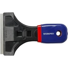 Nacario Workpro WP219007 Kazıma Bıçağı, 90MM, Geri Çekilebilir, Çelik Bıçak, Kauçuk Saplı