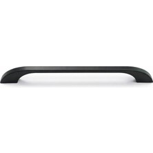 Nacario Meriç Antrasit Çekmece Kulp 160 mm Şık Modern Tasarım Dayanıklı Metal Mobilya Dolap K