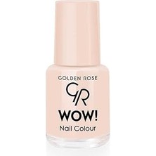 Nacario Golden Rose Wow Nail Color No: 110 - Parlak Bitişli Mini Oje 6 ml