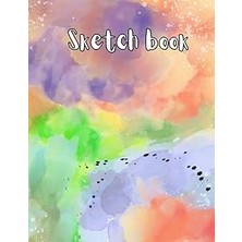 Nacario Colorful Art Sketchbook, 120 Pages 8.5X11 In.