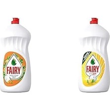 Nacario Fairy Sıvı Bulaşık Deterjanı Portakal Kokulu, 1500 ml & Fairy Ultra Hızlı Sıvı Bula