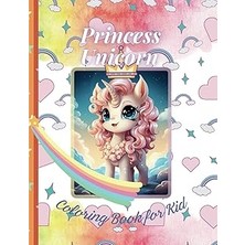 Nacario Independently Published Princess Unicorn Coloring Pages For Kids