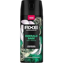Nacario Axe Premium Collection Erkek Sprey Deodorant Emerald Sage 150 ml