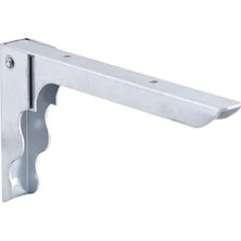 Nacario BADEM10 Metal Katlanır Raf Altı Ayağı 18 x 10 cm (1 Adet) Duvara Monteli Balkon Masası