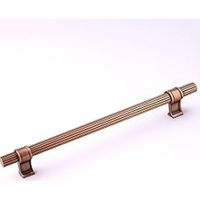 Nacario Hisar 320 mm Soft Antik Metal Çizgili Kulp Kulpu Kulpları Mobilya Çekmece Dolap Kapak Day