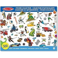 Nacario Melissa & Doug - Çıkartma Koleksiyonu, Mavi (14246)