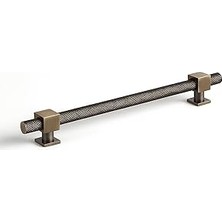 Nacario Martel Antik Metal 224 mm Mobilya Kulp Çekmece Dolap Kapak Kolu Kulpu Kulpları Dayanıklı