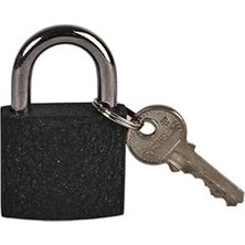 Nacario Gri Kısa Asma Kilit, 32 mm