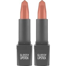 Nacario Alıx Avıen 303 Nude Rose Parlak Ruj - Nemlendirici Etkili Pürüzsüz Dudak Görünümü - G